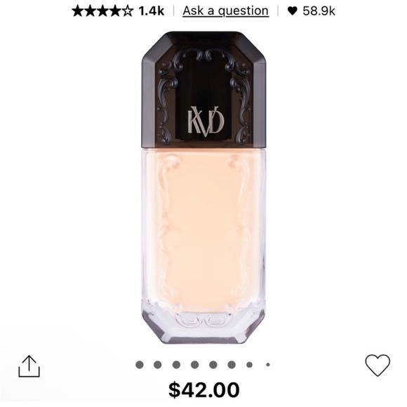 KVD Good Apple Full Coverage Serum Foundation Shade Medium 033 - Picture 1 of 3
